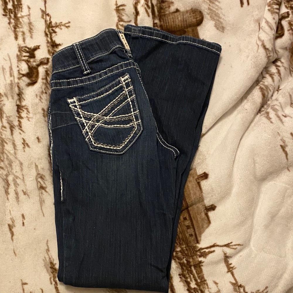 Ariat Women's Dark Blue Boot Cut Jeans